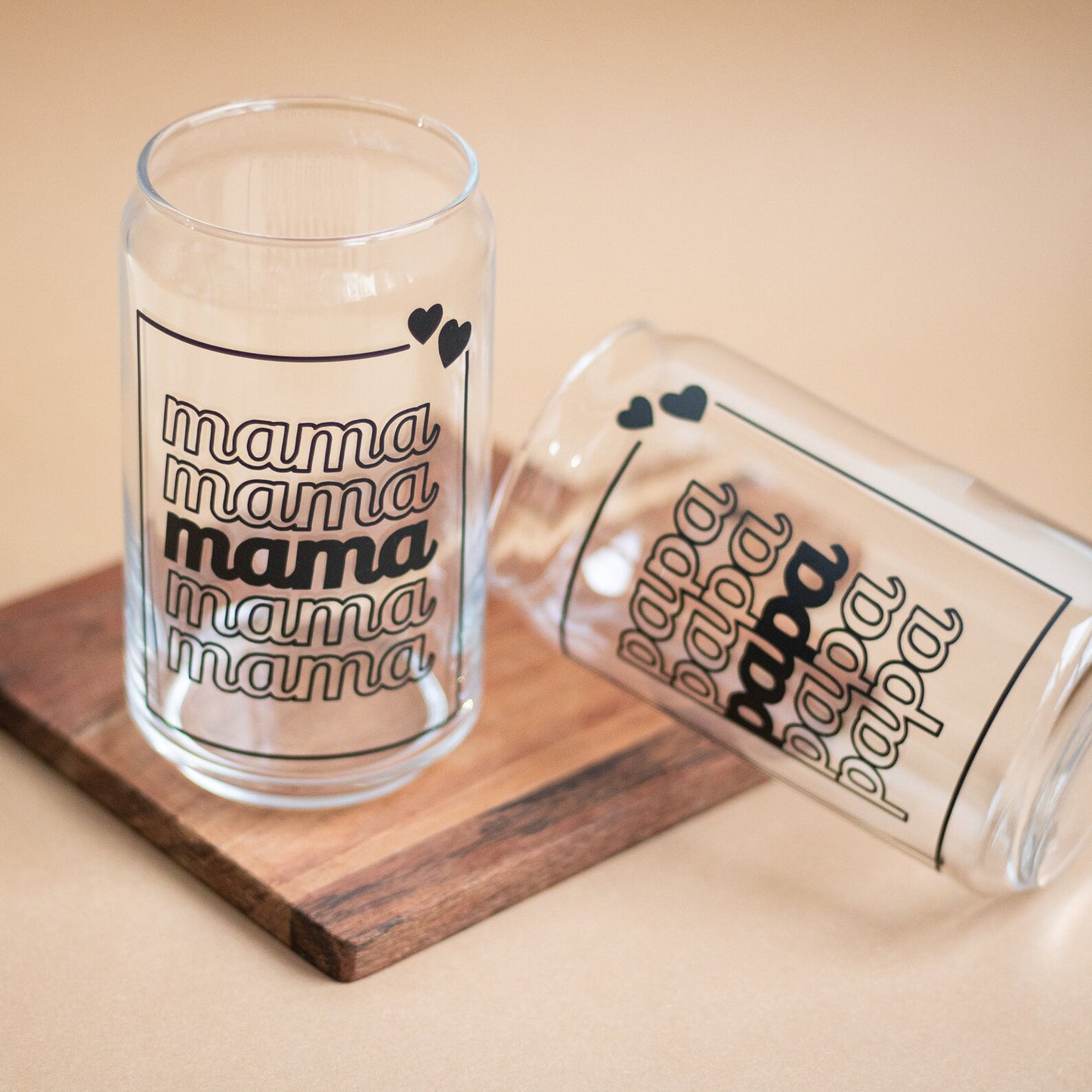 Eiskaffee Glas "Mama"